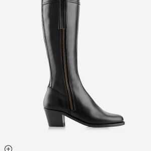Elegant Black Heeled Boots by Fairfax and Favor